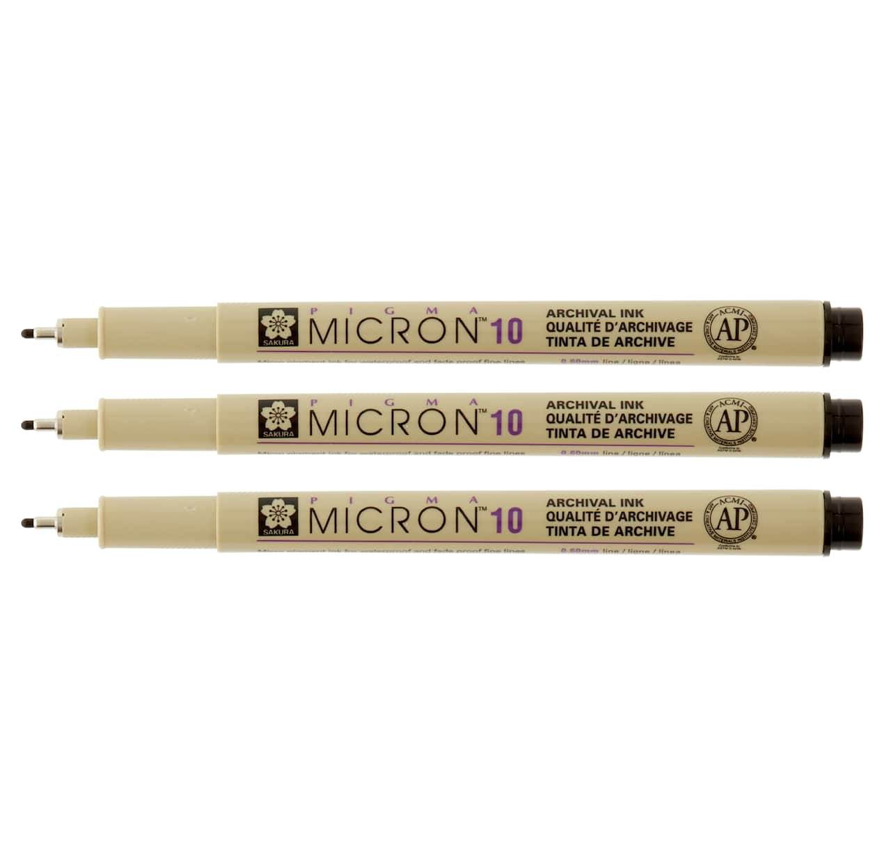 12 Packs: 3 ct. (36 total) Pigma® Micron™ Black Pen Set